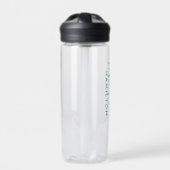 Name eines benutzerdefinierten grünen Skripts Trinkflasche (Vorderseite)