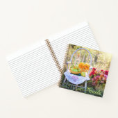 Name, eleganter farbiger Herbst 8.5x8.5 Versatile Notizblock (Innenseite)