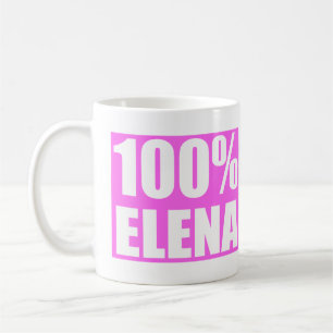 Name Elena Kaffeetasse