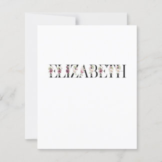 Name Elizabeth