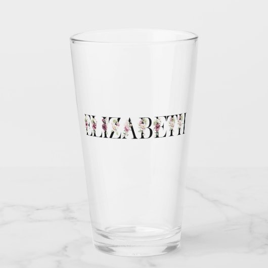 Name Elizabeth Glas (Vorderseite)