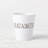 Name Elizabeth Milchtasse (Vorderseite)