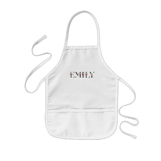 Name Emily Kinderschürze (Vorne)