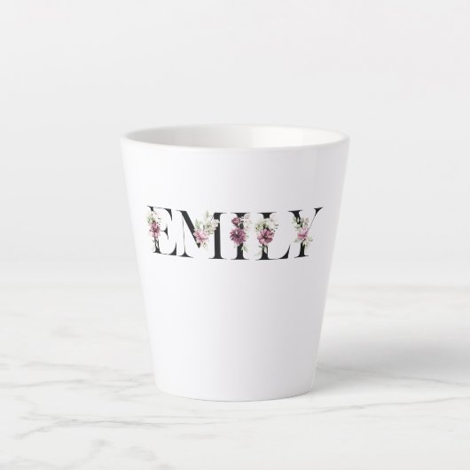 Name Emily Milchtasse (Vorderseite)
