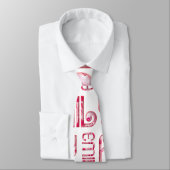 Name Emily Niedlich Typografy Liebe Hearts Krawatte (Gebunden)