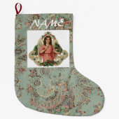 NAME-ENGEL WeihnachtsStrumpf Großer Weihnachtsstrumpf (Vorderseite)