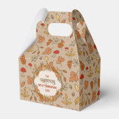 Name Erntedank Herbstlaub Geschenkschachtel (Vorderseite)