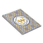 💙 💛 Name + erste Azulejos-Notebook Notizblock (Rechte Seite)