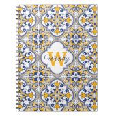 💙 💛 Name + erste Azulejos Notizblock (Vorderseite)