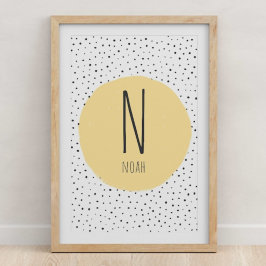 Name Erstschrift - Kinderzimmer - Kinderzimmer Poster