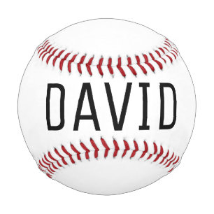 Name es David Baseball Ball