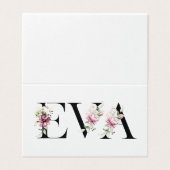 Name, Eva (Außenseite Aufgefaltet)