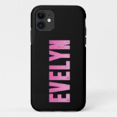 Name Evelyn Case-Mate iPhone Hülle (Rückseite)