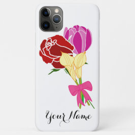 Name Fall. personalisierte Blume Case-Mate iPhone Hülle