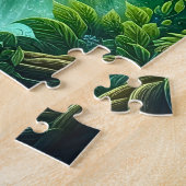 Name, Fantasy Dragon Flying in Green Light Rays Puzzle (Seite)