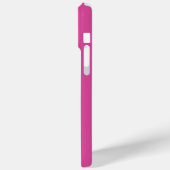 Name Feminine Solid Pink Case-Mate iPhone Hülle (Rückseite / Links)
