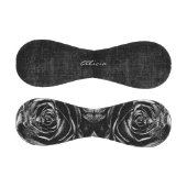 Name: Fettfarbene Rose Blumenfotografie Baseball (Paneele)