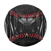 Name: Fettfarbene Rose Blumenfotografie Baseball (Rückseite)