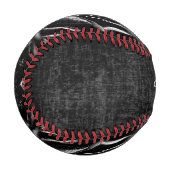 Name: Fettfarbene Rose Blumenfotografie Baseball (Vorderseite Links)