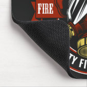 NAME Firefighter-Helm-Maske anpassen Feuer retten Mousepad (Ecke)