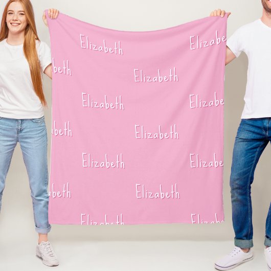 Name Fleece Blanket Personalisiertes Kids-Geschenk