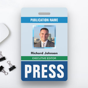 Name Foto Journalist Reporter Presseausweis Ausweis