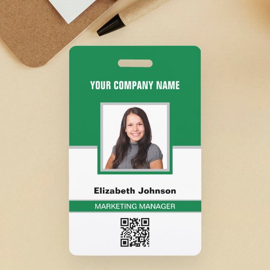 Name Foto Logo QR Code Personalausweis-Karte für F Ausweis