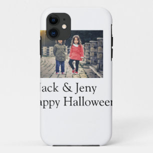 Name Foto Text Halloween Junge Case-Mate iPhone Hülle