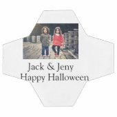 Name Foto Text Halloween Junge Fußball (Flach)