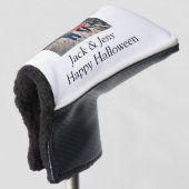 Name Foto Text Halloween Junge Golf Headcover (3/4 Vorderseite)