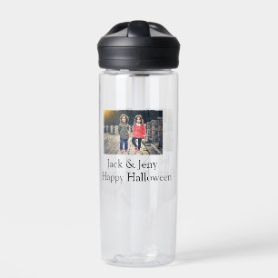 Name Foto Text Halloween Junge Trinkflasche