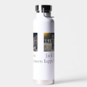 Name Foto Text Halloween Junge Trinkflasche (Links)