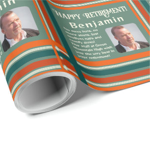 Name Foto Text Minimalistisch Strichen Vergabe Geschenkpapier