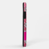 Name Fuchsia pink Glitzer Silberanker Schiffe, wen Case-Mate iPhone Hülle (Hinten/Rechts)