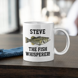 Name Funny Name Fishing Legend Largemouth Bass Spo Kaffeetasse