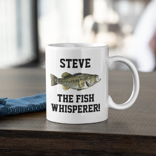 Name Funny Name Fishing Legend Largemouth Bass Spo Kaffeetasse