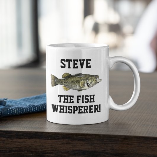 Name Funny Name Fishing Legend Largemouth Bass Spo Kaffeetasse