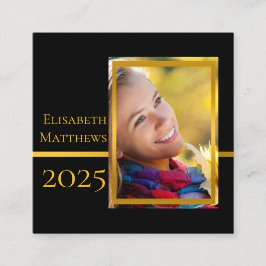 Name für den Abschluss eines Klassenjahres | Fotok Telefonnummerkarte (Vorderseite)