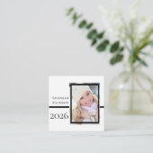 Name für den Abschluss eines Klassenjahres | Fotok Telefonnummerkarte (Stehend Vorderseite)