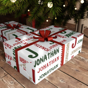 Name für die Wiederholung des Aufenthalts Personal Geschenkpapier