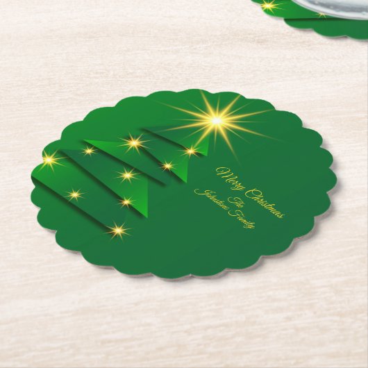 Name für grüne Baumstruktur des Set anpassen Untersetzer (angewinkelt)