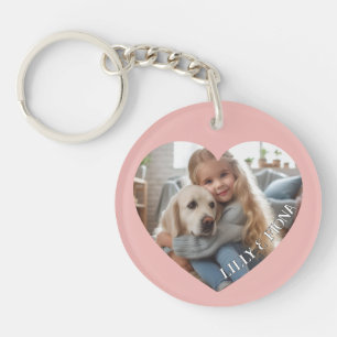 Name für personalisiertes Foto mit benutzerdefinie Schlüsselanhänger