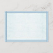 Name Game Niedlich Brown Bear Boy Baby Shooting Ga Begleitkarte (Rückseite)