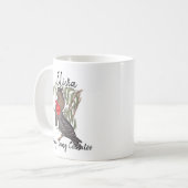 Name Gang-Gang Cockatoo Australian Bird Animal hin Kaffeetasse (Vorderseite Links)
