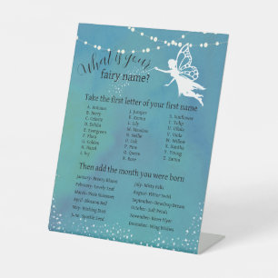 Name Generator Pedestal-Zeichen Sockelschild