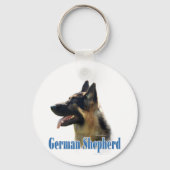 Name German Shepherd Schlüsselanhänger (Rückseite)