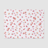 Name, Gewebepapier (3) Valentine Candy Muster Seidenpapier (Vorderseite)