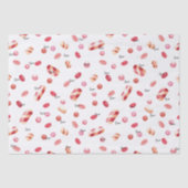 Name, Gewebepapier (3) Valentine Candy Muster Seidenpapier (Vorderseite)