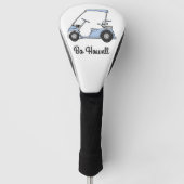 Name Golf Cart Golf Headcover (Vorderseite)
