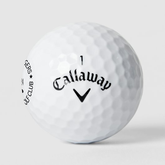 Name Golf Club Ball (Logo)